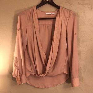 Wrap blouse